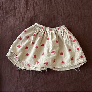 Bobo Choses skirt (cut to be short)